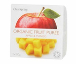 Organic Apple-Mango Dessert 200 g – Clearspring