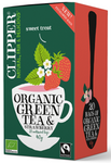 Fair trade green tea with strawberry BIO (20 x 2 g) 40 g