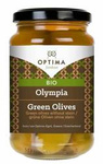 Green seedless olives in marinade BIO 350 g / 190 g