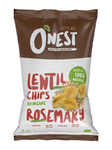 Lentil chips with rosemary gluten-free bio 75 g - O'Nest