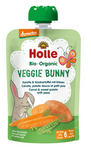 Holle Demeter Organic Rabbit Vegetable Puree Pouch (Carrot - Sweet Potato - Pea), no added sugars, from 6 months, 100 g