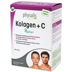 Collagen + vitamin C dietary supplement 60 tablets - Physalis