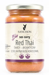Red Thai Curry Sauce, Vegan, Gluten-Free, Organic 340 g – Sanchon