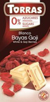 Torras White Chocolate with Goji Berries 75 g