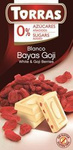 White chocolate with goji berries 75 g