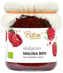 Raspberry 80% No Added Sugar Organic 260 g – Batom