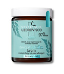 Rosa brightening and hydrating face and body cream in a jar 170 ml - UZDROVISCO