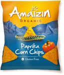 Pepper-flavored gluten-free corn chips BIO 75 g