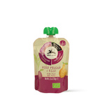 Pear and Plum Purée with Rice, No Added Sugar, Gluten-Free, from 6 Months, Organic, 100 g – Alce Nero