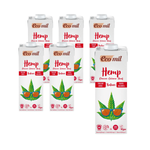 SET 6 x Gluten-free sugar-free hemp drink BIO 1 l