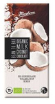 Milk chocolate with coconut flakes bio 100 g