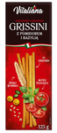 Grissini breadsticks with tomatoes and basil 125 g - Vitaliana