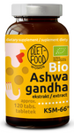 Organic Ashwagandha extract (300 mg) dietary supplement 120 tablets – Diet-Food