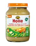 Potato - pea - zucchini dinner gluten free from 6 months Demeter BIO 190 g (jar) - Holle