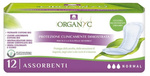 Organyc Organic Incontinence Pads, Normal, 12 pcs.