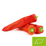 BIO long fresh peppers - about 4 kg