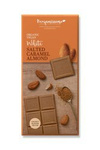 Vegan white chocolate salted caramel with almonds BIO FREE. 70 g