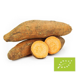 Fresh orange yams bio (about 1.00 kg)