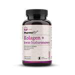 GLUTEN-FREE COLAGEN + HIALURONIC ACID 90 CAPSULES 57,15 g - PHARMOVIT (CLASSIC)