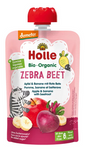 Holle Demeter Organic Beetroot Zebra Pouch Puree (Apple - Banana - Beetroot) No Added Sugar From 6 Months 100 g