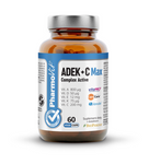 ADEK Vitamins + Vitamin C Complex 60 capsules 21.2 g (Clean Label)