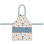 Terrazo organic cotton kitchen apron - Chic-Mic