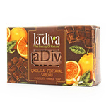 Bar soap chocolate and orange 100 g - La Diva