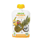 Apple - banana - pineapple - coconut mousse without added sugars gluten-free from 6 months BIO 100 g - Freche Freunde