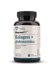 Collagen + glucosamine gluten-free dietary supplement 90 capsules - Pharmovit