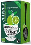 Green tea with lime and ginger fair trade BIO (20 x 2 g) 40 g