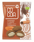 White coated almonds with cinnamon BIO 70 g - Cocoa