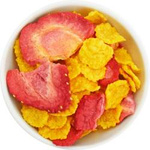 Organic Corn Flakes with Strawberries (raw material) (8 kg) 8 – Bio Planet