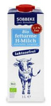 Milk without lactose 1.5% fat, organic BIO 1 l