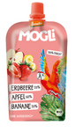 Fruit puree apple - banana - strawberry without added sugars BIO 120 g - Mogli