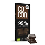 Dark Chocolate 99% Organic 40 g – Cocoa
