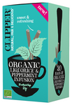 Organic Herbal Tea with Licorice and Peppermint (20 x 1,5 g) 30 g – Clipper