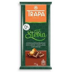 Hazelnut milk chocolate with stevia 75 g