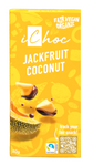 Bitter chocolate with jackfruit, coconut and crunchy citrus granules fair trade bio 80 g - ICHOC (VIVANI)