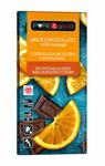 Milk chocolate with orange, no added sugar 75 g – Pure&Good