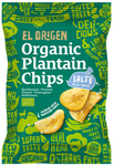 Gluten-free salted plantain chips BIO 80 g