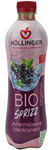 Blackcurrant carbonated beverage 30% less sugar bio 500 ml - HOLLINGER