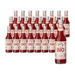 SET 24 x Red orange carbonated beverage BIO 275 ml