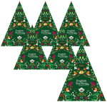 SET 6 x BIO advent calendar pyramid (Green Trangular - 13 tea flavors) (25 x 2 g) 50 g English Tea Shop Organic