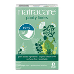 Natracare Long Organic Panty Liners, 16 pcs.