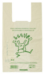Compostable and Biodegradable Corn Starch Shopping Bag, 1 pc (50 cm x 27 cm) – Biodegradowalni