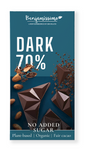 Dark Chocolate 70% No Added Sugar Gluten-Free Organic 60 g – Benjamissimo