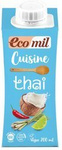 Thai coconut cooking cream NON-GMO. BIO 200 ml