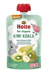 Holle Demeter Organic Kiwi Koala Fruit Puree Pouch (Pear - Banana - Kiwi), no added sugars, from 8 months, 100 g