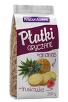 Buckwheat flakes with pineapple and strawberry 250 g - Naturavena