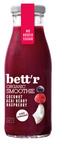 Cold-pressed smoothie with raspberry, acai berry and coconut BIO 250 ml - smart organic (Bett'r)